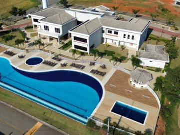 vista area da Piscina