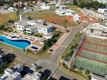 vista area do Clube